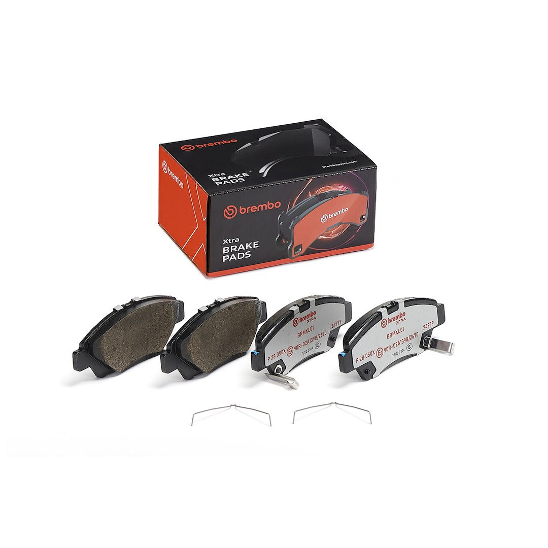 Brembo Premium Low-Met OE Equivalent Pad Brake Pad P28050X