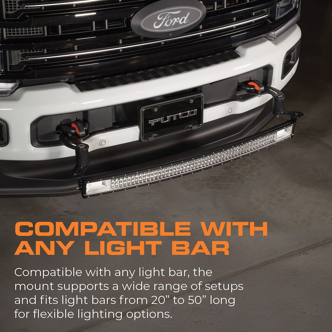 Putco D1-B Light Bar Mounting Kit