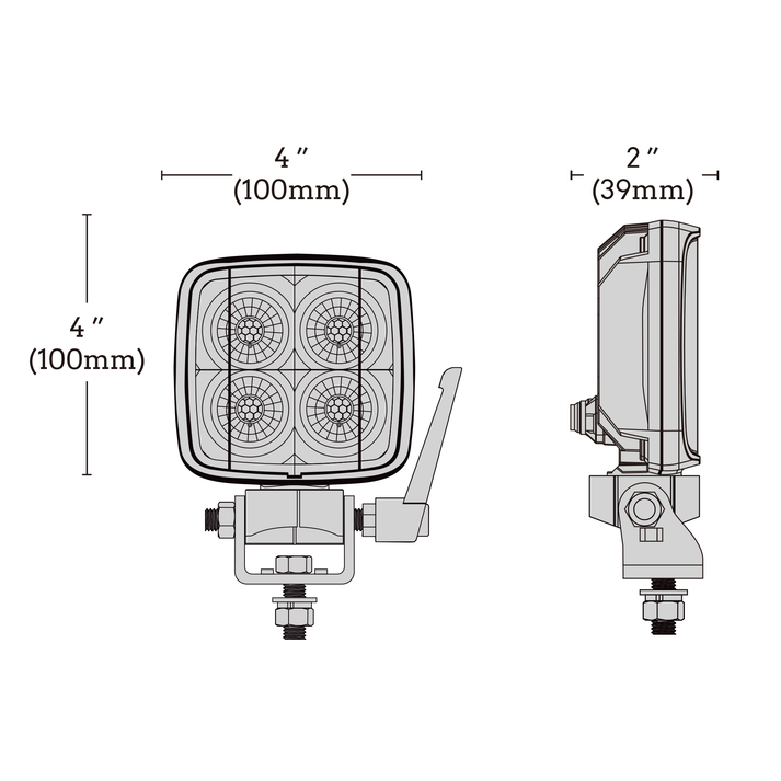 ARC Lighting Recommended For Any Jobsite Work Light BB45051 - 4.8K