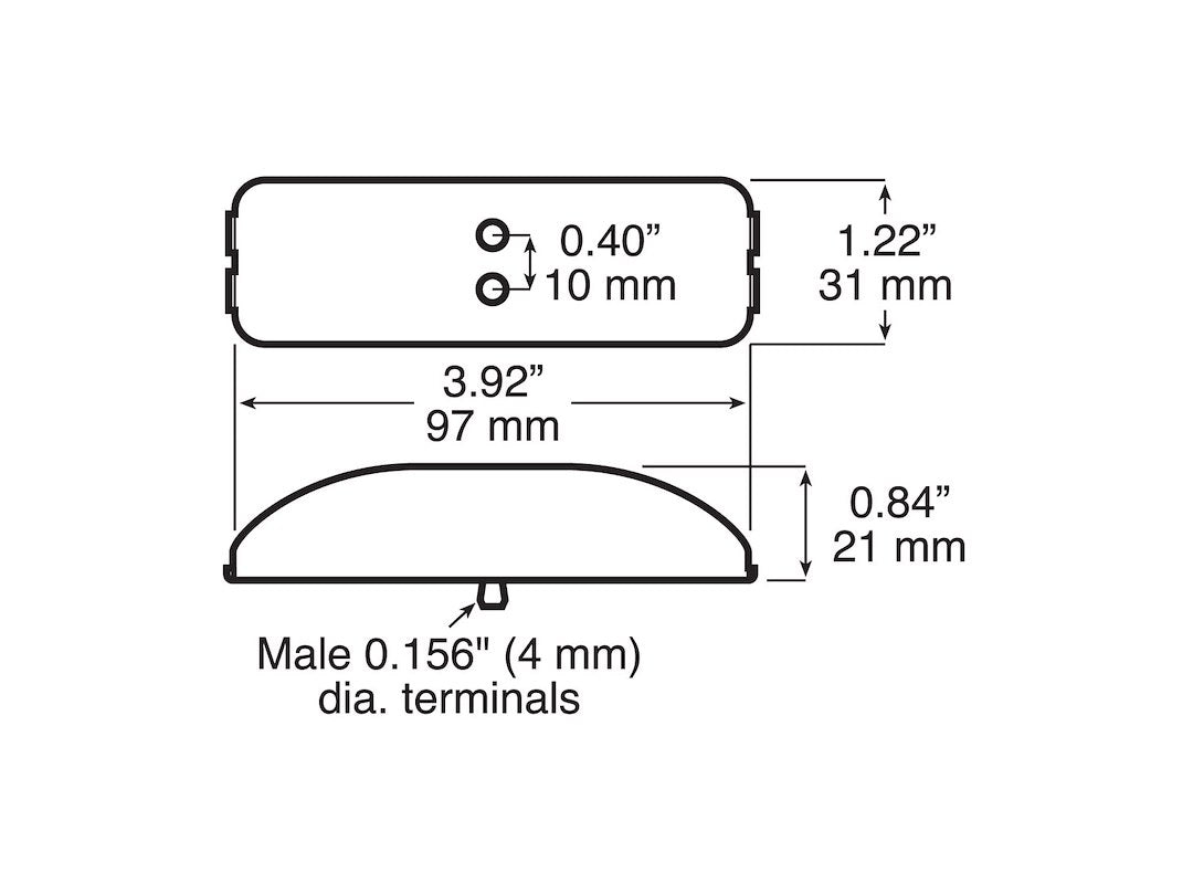 Peterson MFG Limited Lifetime Warranty Clearance Light V161KA - Led Kit