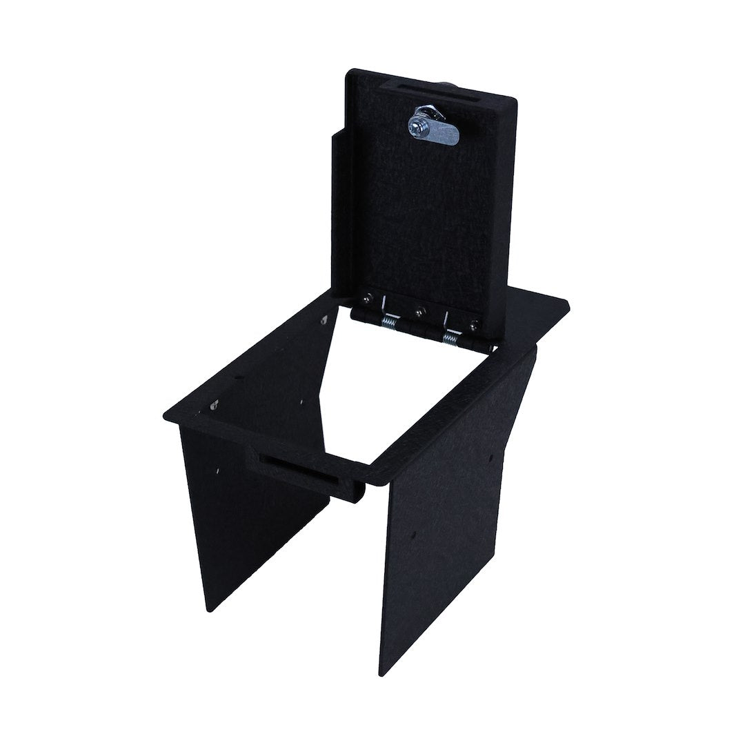 Black Horse Welded Tab And Notch Seams Console Security Insert Asfs23 - Black Center Safe