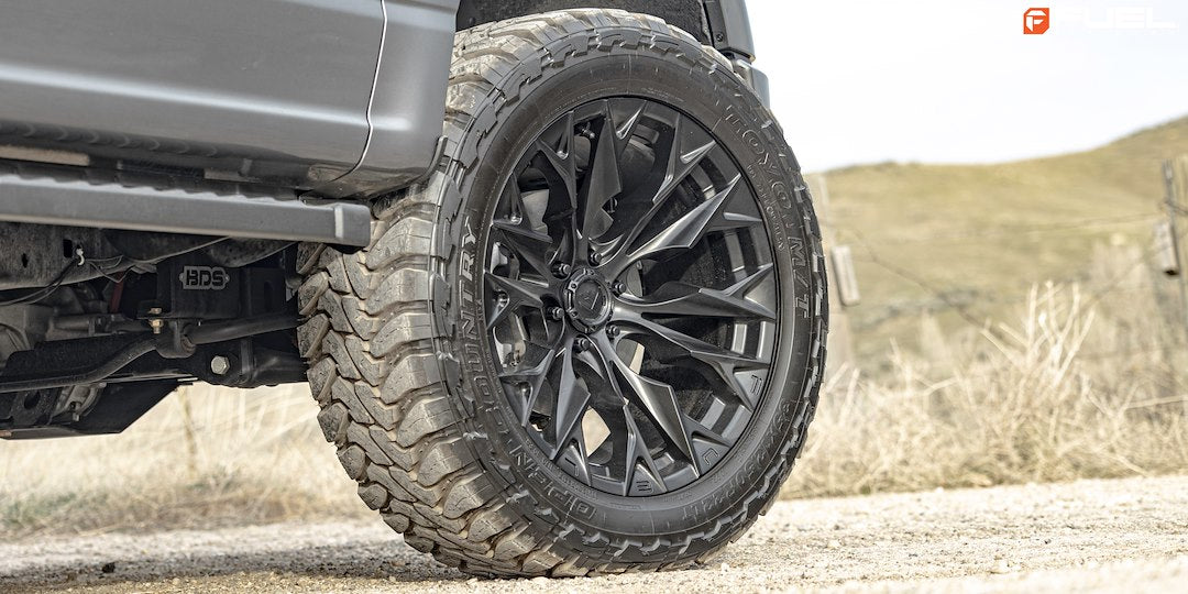 Fuel Offroad With Fuel Logo Center Cap Wheel D80422008947 - Black D804 22X10 6X135 Black-OUT -18MM