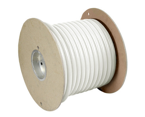 Pacer No Supplier Warranty Battery Cable WUL6WH-100 - Awg UL WH TC Wire 100FT RL