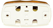 RV Designer Meets DOT Lighting Requirements Trailer Light L911 - Amber Double Bulls-EYE Led Marker
