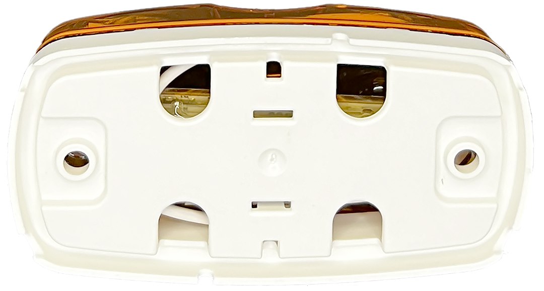 RV Designer Meets DOT Lighting Requirements Trailer Light L911 - Amber Double Bulls-EYE Led Marker
