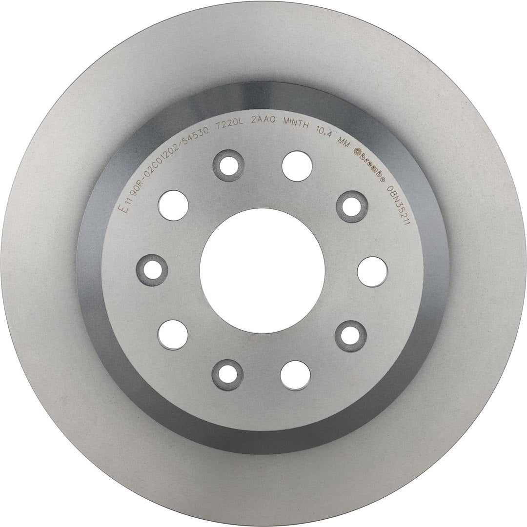 Brembo Rust-Resistant Coating Brake Rotor 08N35211C02 - Disc