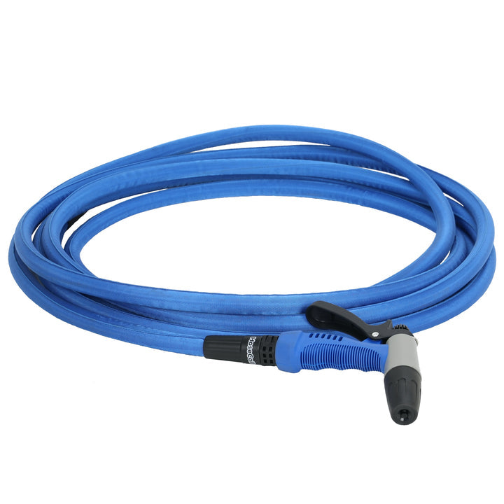 Hosecoil Repairable Hose Fittings Boat Washdown Hose HF25K - Blue Flexible Kit 25