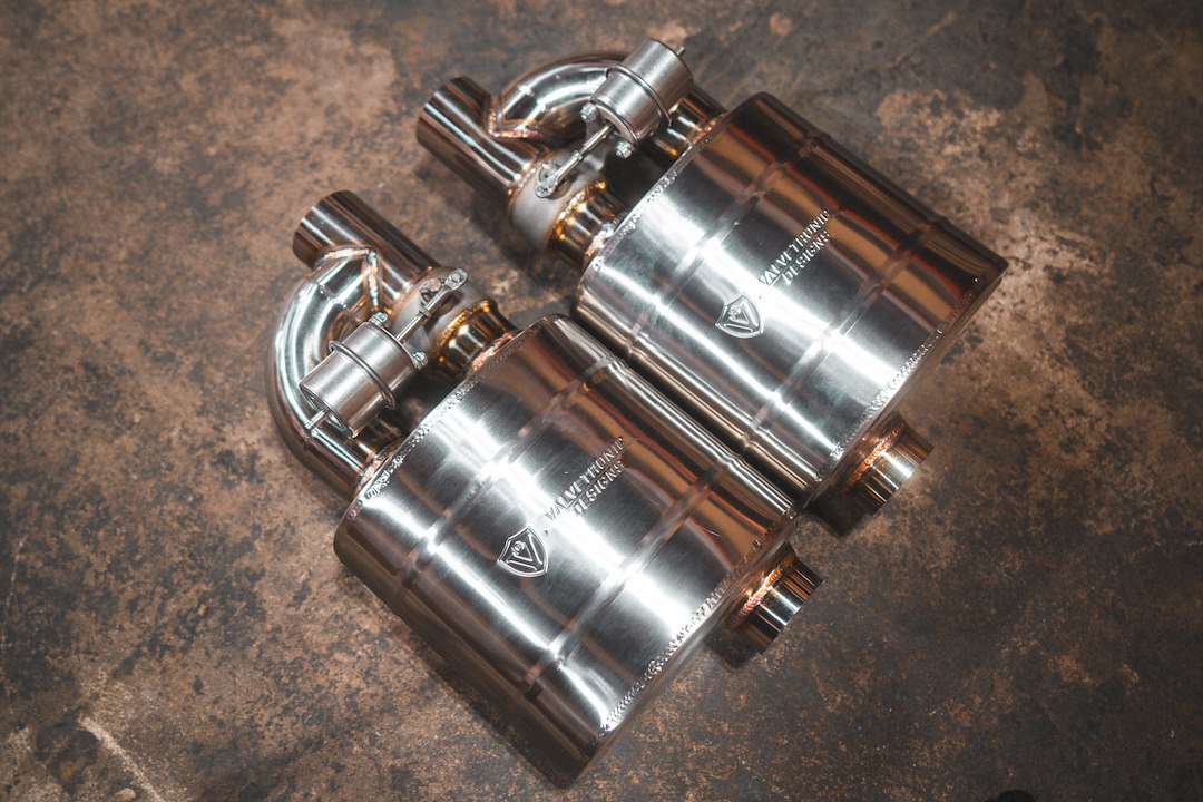 Valvetronic Universal Fit For Many Applications Exhaust Muffler UVM.63MM.X2 - Valved Kit 2.5IN Dual