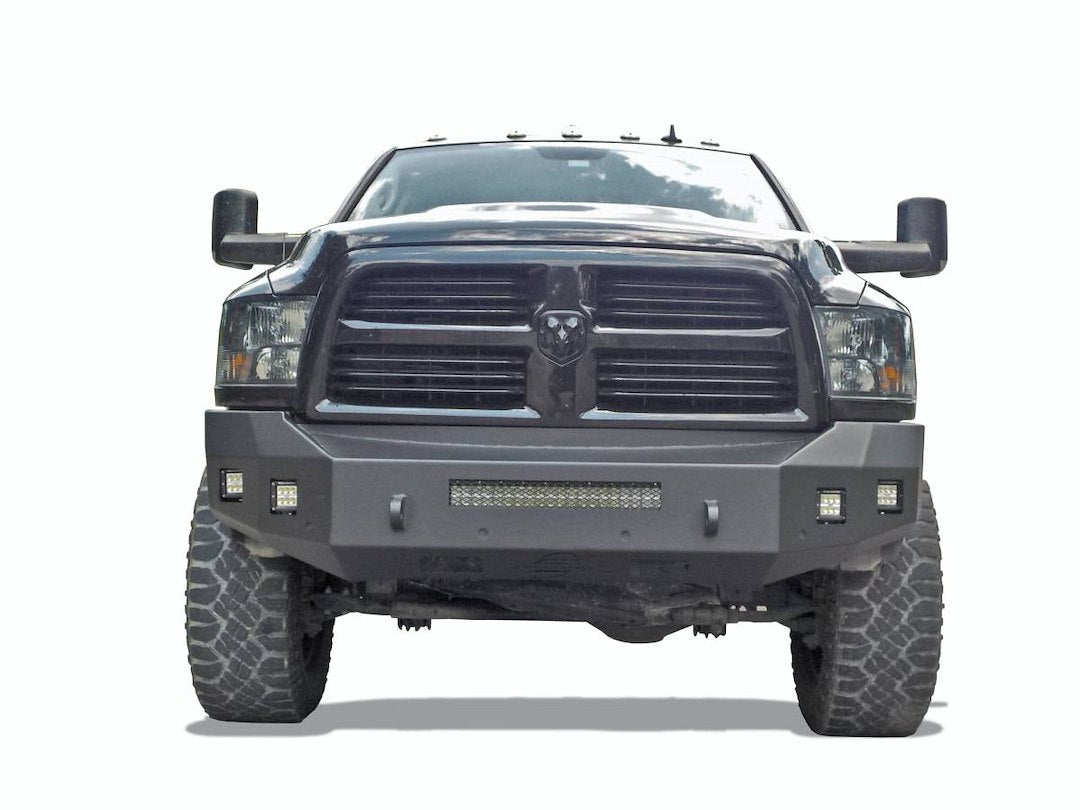 Steelcraft Accommodates Parking Sensors Bumper 71-12260 - Black Fortis Front Textured
