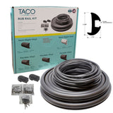 V11-2423BBK70-2 Taco Metals Flexible Rub Rail Kit Black W/ Bla
