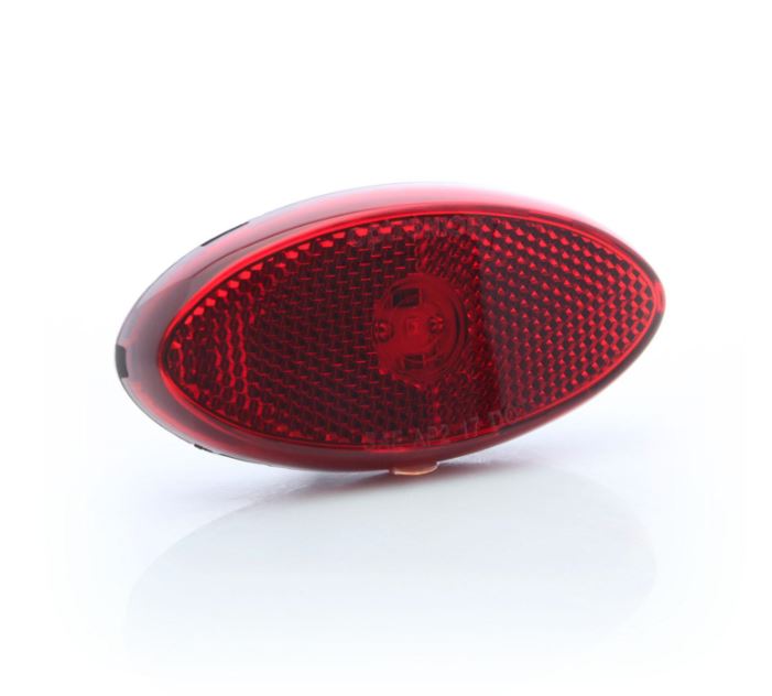 Optronics Hard Wired Connection Trailer Light MCL0030RBBP - Led Oval Marker Reflex