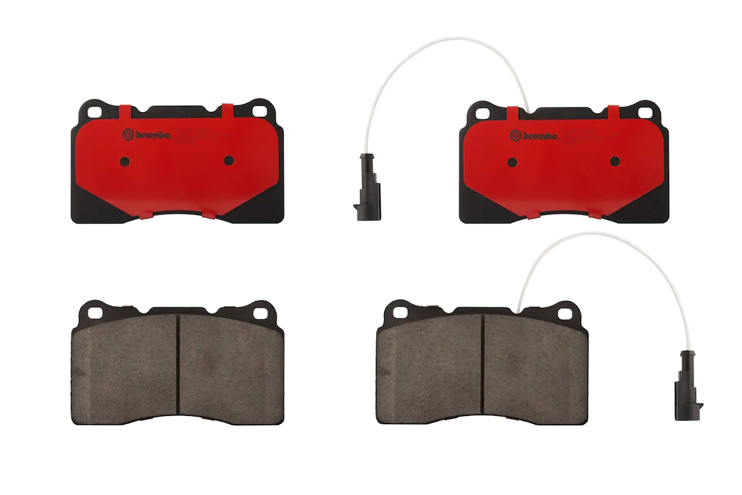 Brembo Premium Low-Met OE Equivalent Pad Brake Pad P23078N - Disc Set