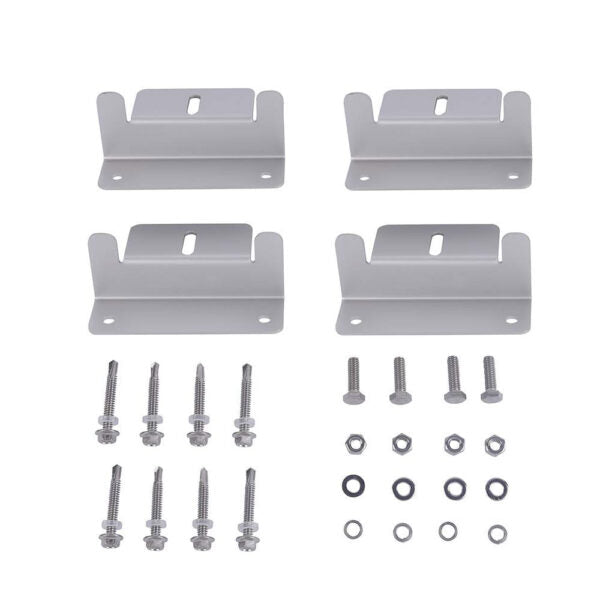 Aims Power PV-Albracket Solar Panel Mounting Kit