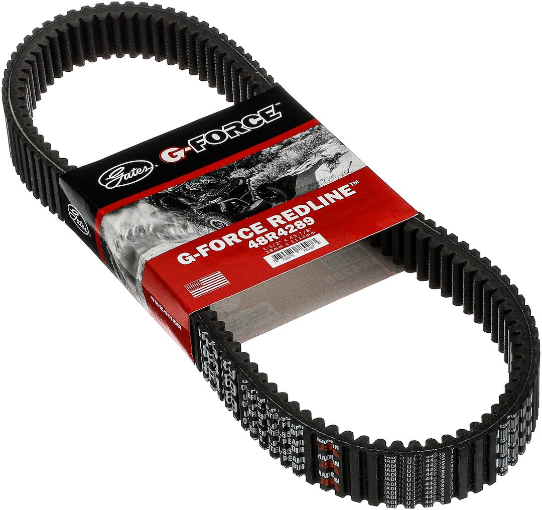 Gates Corp Limited Warranty Drive Belt 48R4289 - G-Force Redline Cvt Belts