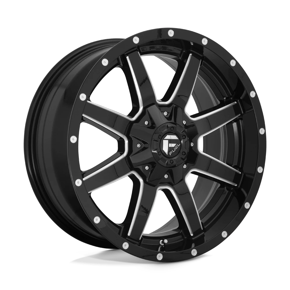 Fuel Offroad With Fuel Logo Center Cap Wheel D61022209846 - Black