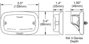Whelen M4V2AC Warning Light