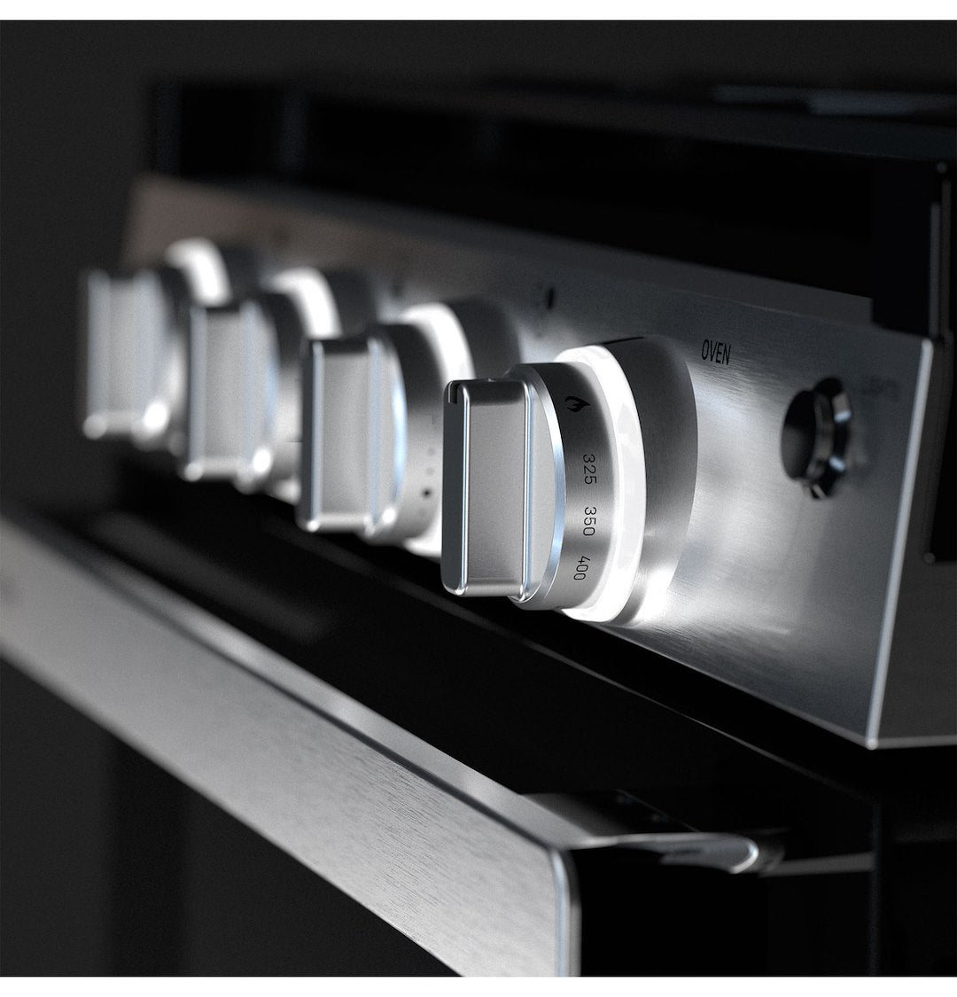 GE Appliance Edge To Edge Grates Stove PLD621RWSS - Profile 21 Drop-IN Gas Range