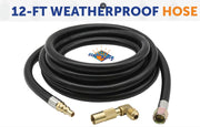 Flame King FK-GRD-12FTQC Propane Hose
