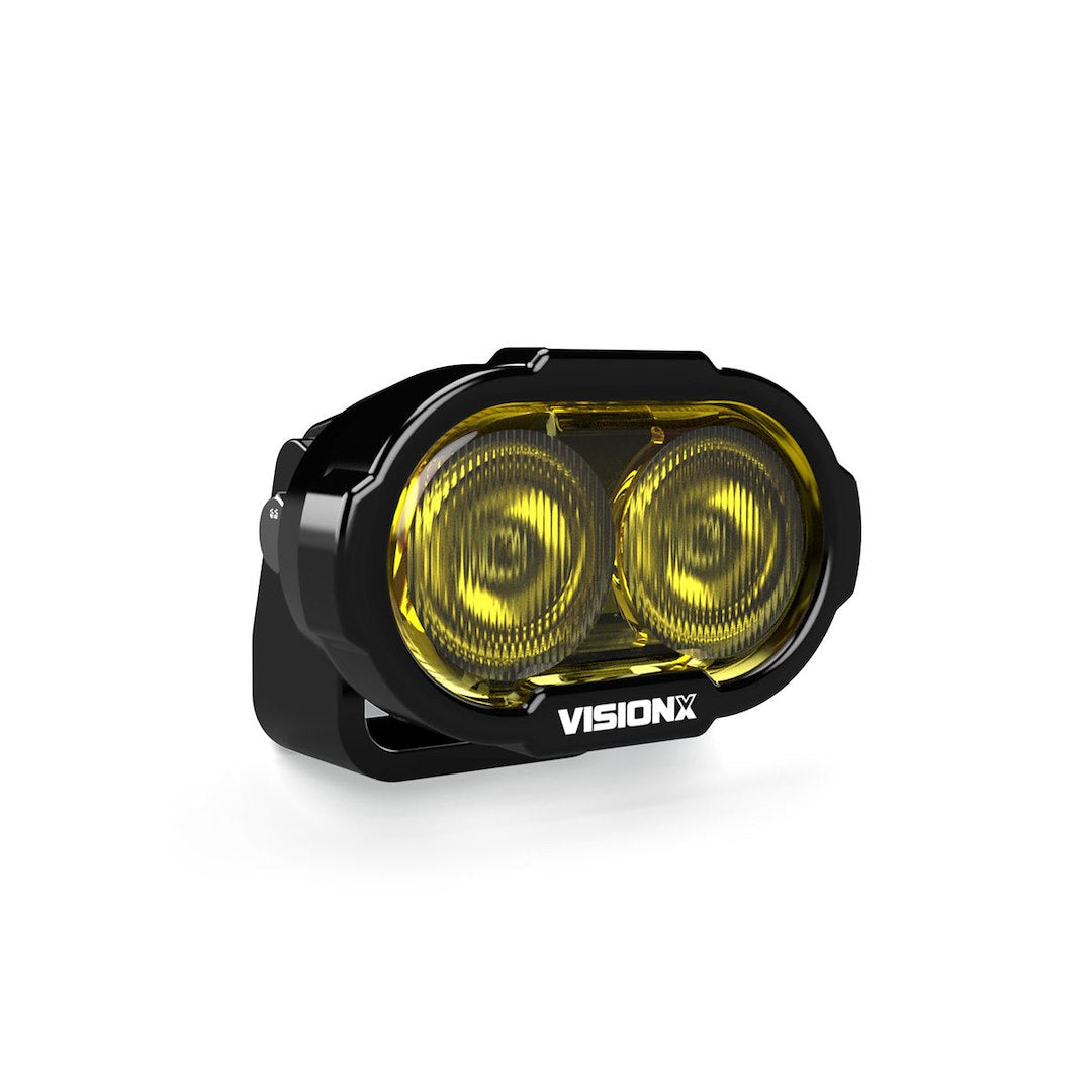 Vision X Limited Lifetime Warranty Driving/ Fog Light Dura2-DL2Cbsykit - 2-LED 60-20 Beam Drl YW