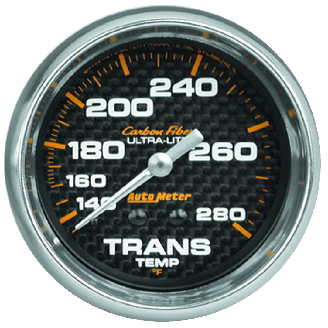 Auto Meter 4851 Gauge Auto Trans Temperature - Carbon