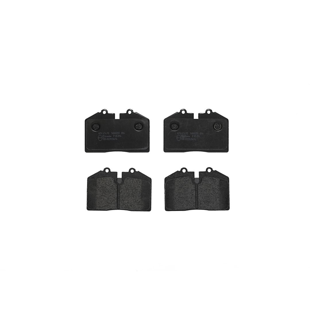 Brembo Premium Low-Met OE Equivalent Pad Brake Pad P85094 - Disc Set