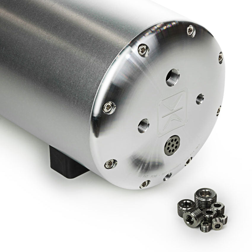 Accuair Tanks Are Weld-Free And Leak-Free Air Tank AA-3708 - Endo 5-GAL Bolted Alum