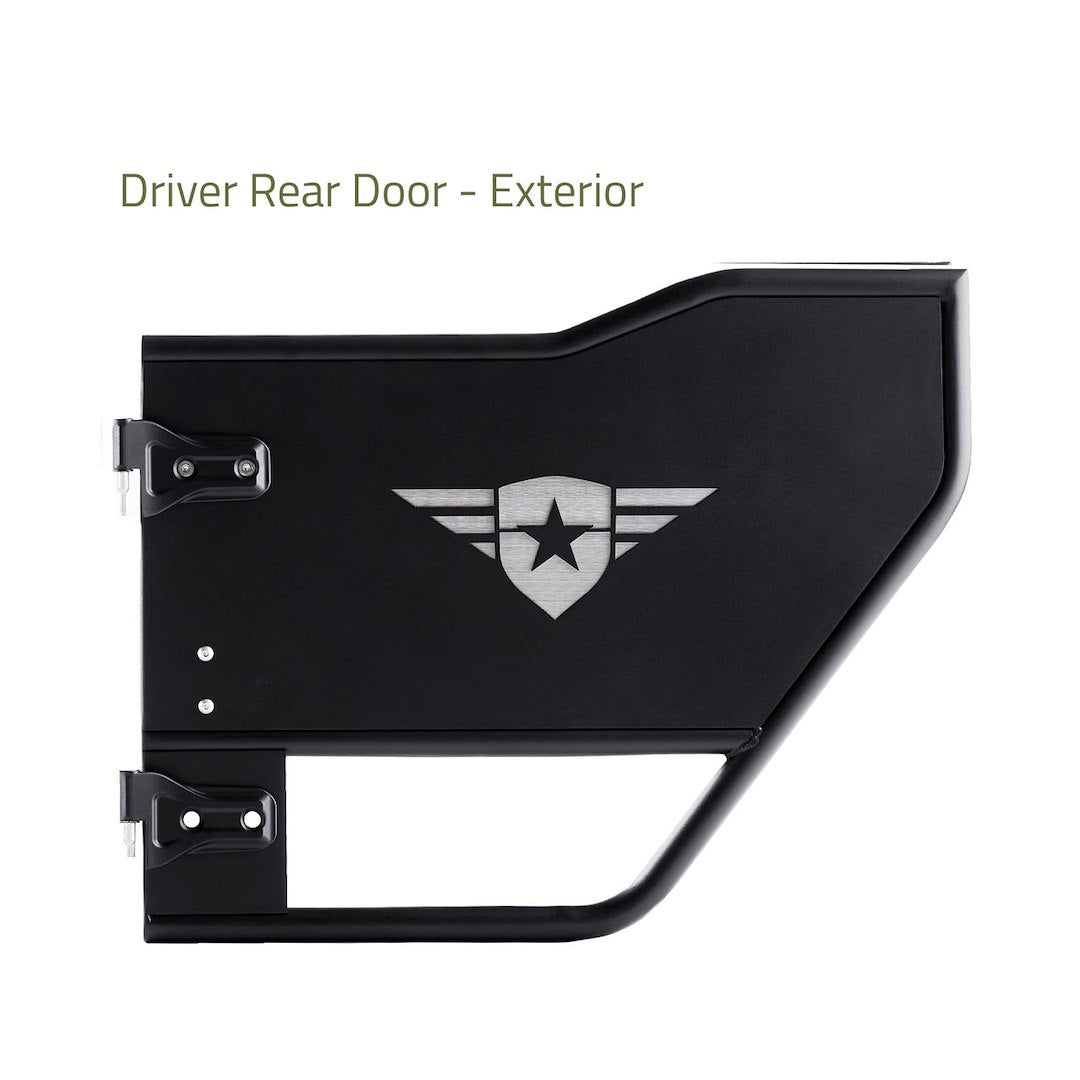 Combat Offrd Easy To Install Door 35-1049 - Jeep JT Gladiator Mission Doors