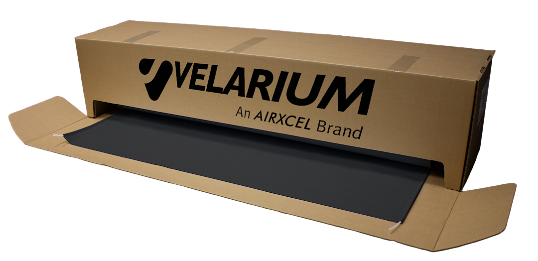 Velarium Quick And Easy Installation Awning Fabric VSTF20000 - Black Universal CUT-TO-FIT Slide-OU