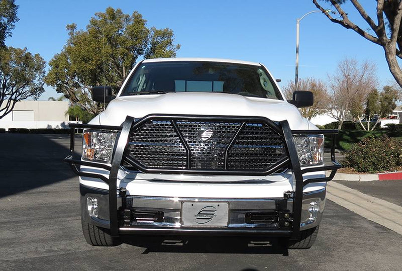Steelcraft Punch Plate Grille Grille Guard 50-2250 - Black HD Guards