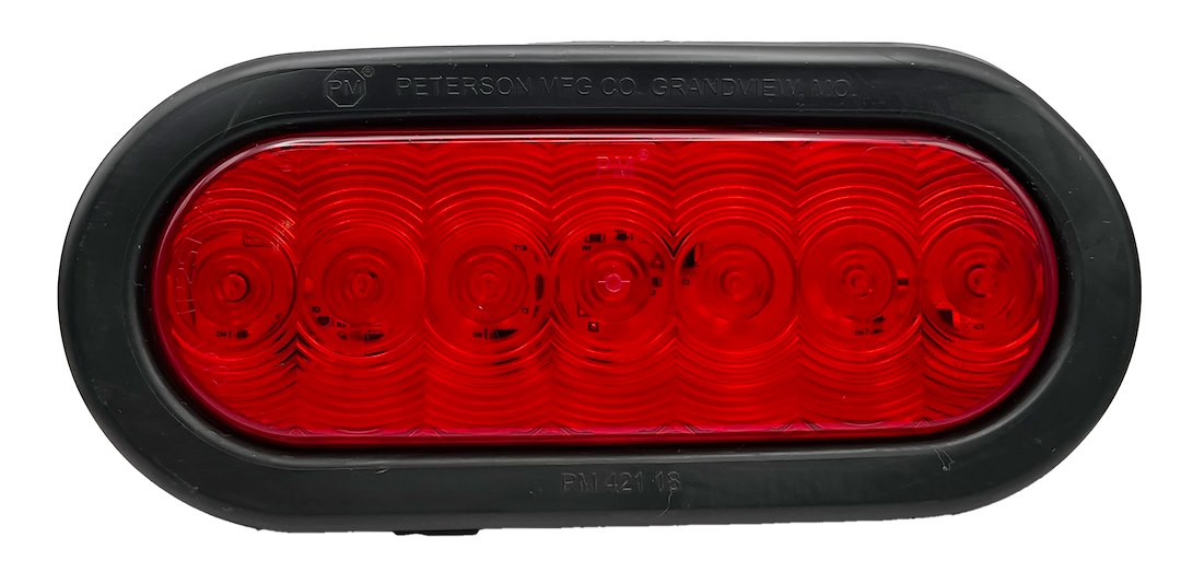 RV Designer Limited Lifetime Warranty Trailer Light L980 - Oval Tail