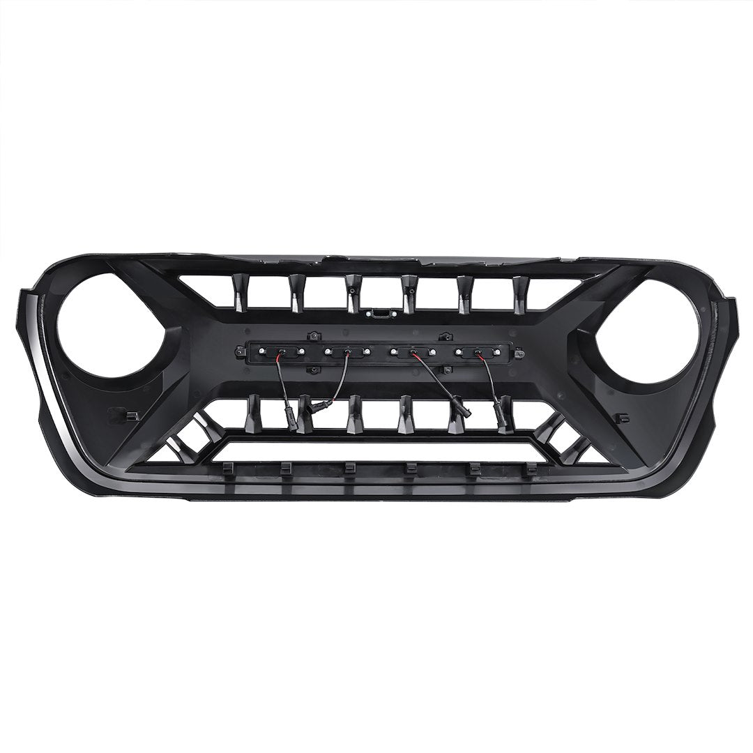 American MOD Aggressive Off-Road Styling Grille Amjpca00128 - Armor Amber Lights FR