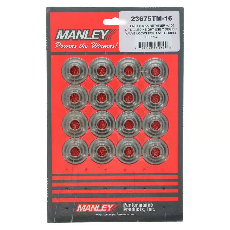 Manley Perf Made In USA Valve Spring Retainer 23705TM-16 - RET-Tensile Max Super