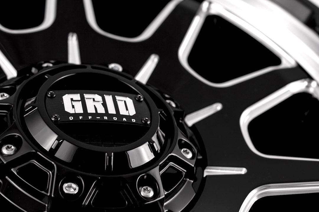 Grid Wheels With Grid Logo Center Cap GD1520090865M1525 - 15 20X9.0 8X165.1 15 125.5