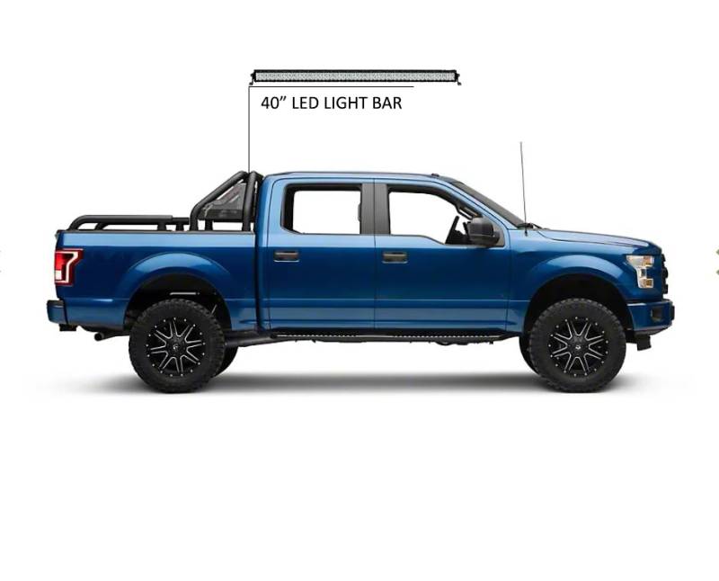 Black Horse Patented Design Truck Bed Bar GLRB-01B-KIT - Gladiator Roll Kit