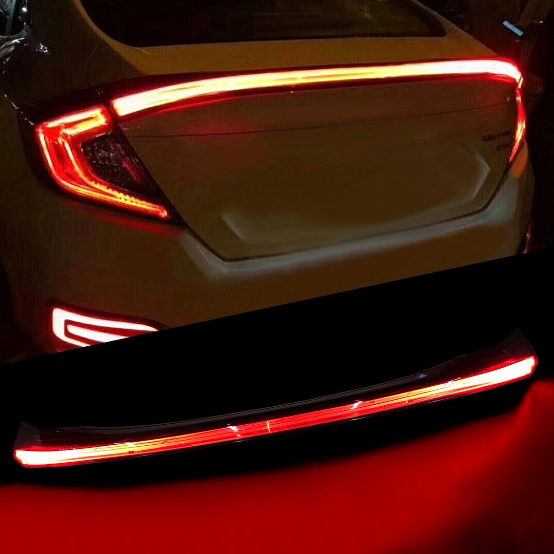 American MOD LED Light By Fluorescent Design Spoiler Amhmac00810 - Rear Lights
