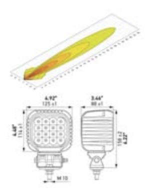 Hella 357109211 Work Light