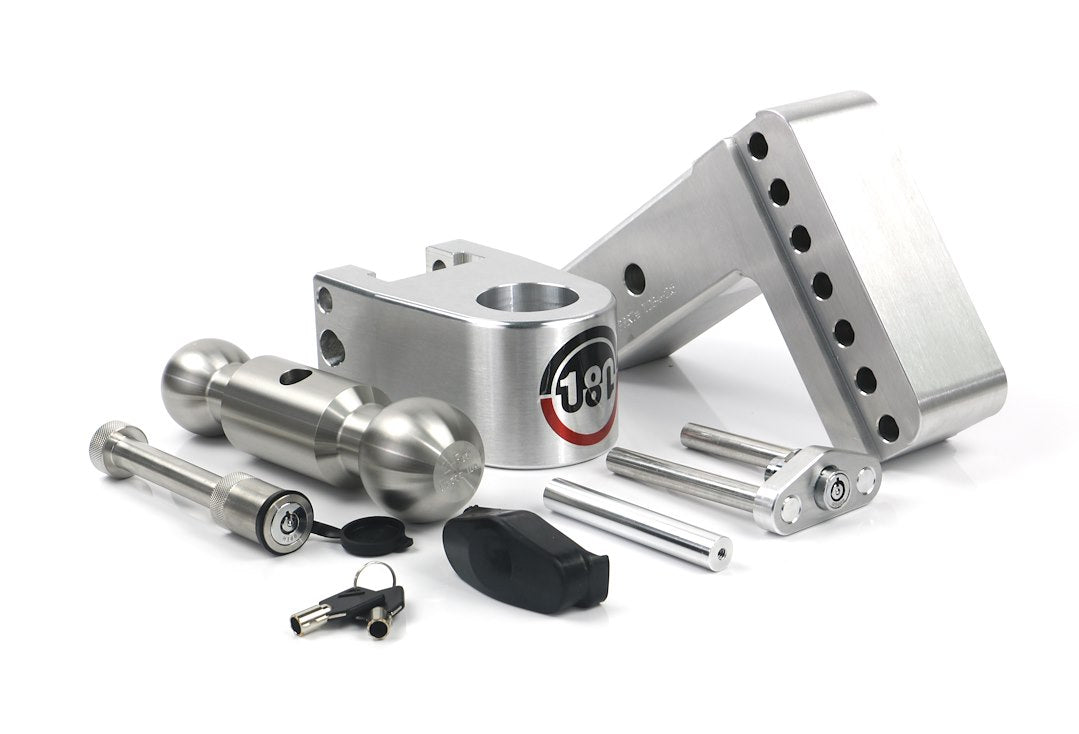 Weigh Safe Limited Lifetime Warranty Trailer Hitch Ball Mount LTB4-2.5-KA - Turnover Drop