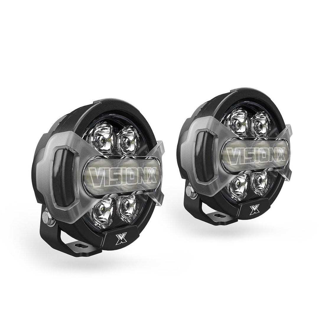 Vision X Limited Lifetime Warranty Driving/ Fog Light CR-7Pkit - Pair Cannon Race Harness