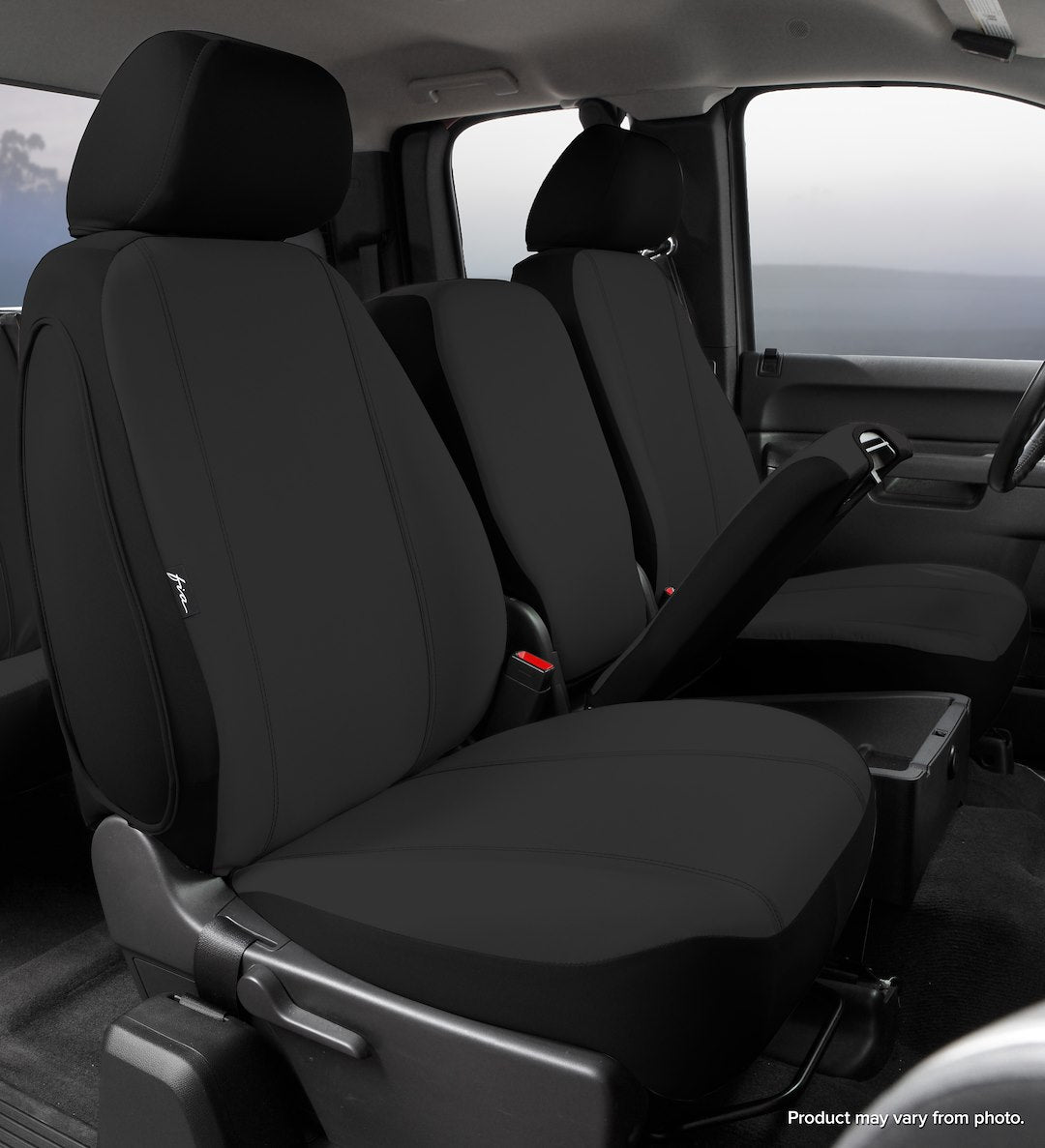 FIA Full Ultra-Violet Protection Seat Cover SP87-43 Black - SP Front 40 20 40 Ford