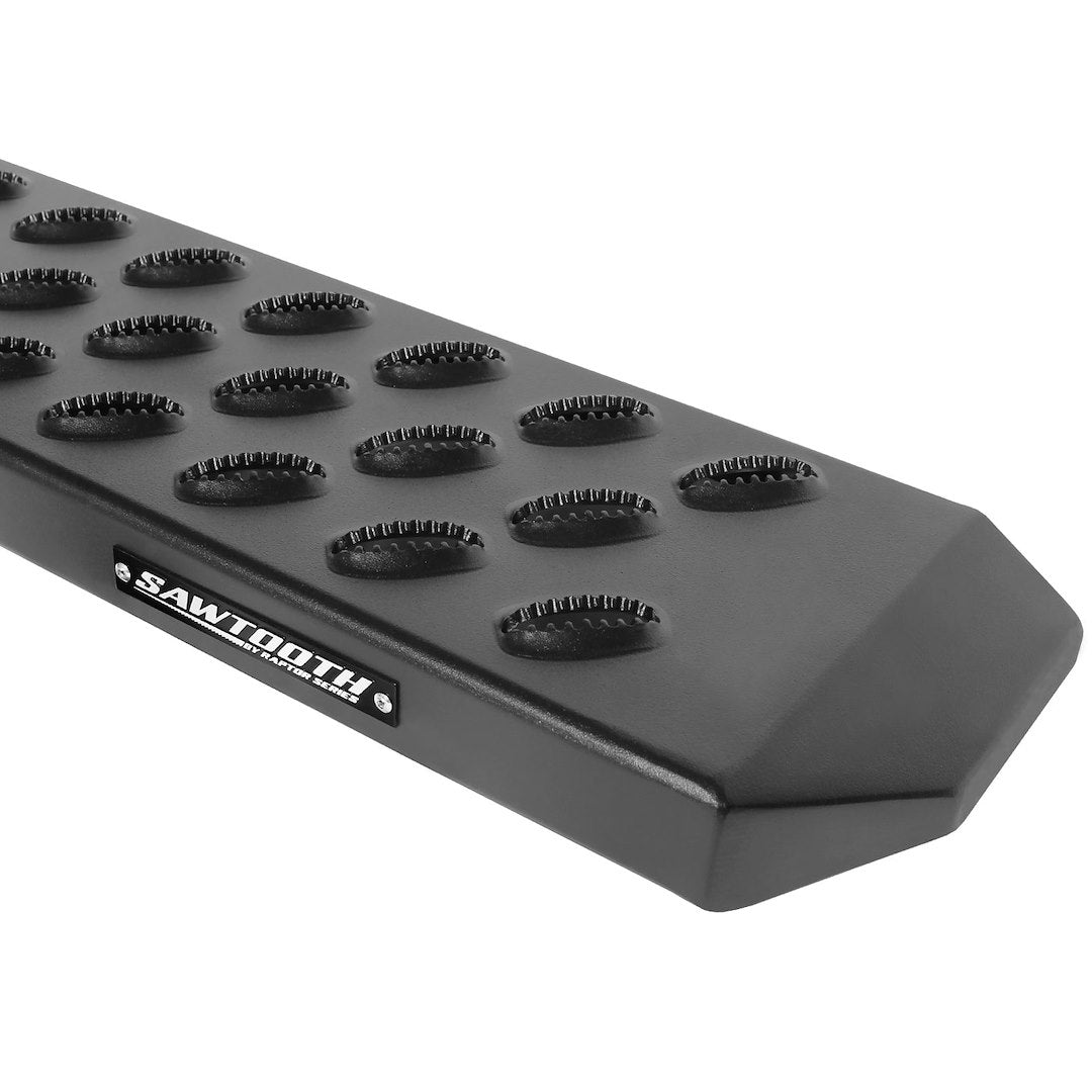 Raptor No Drilling Required Running Board Component 2156-Black - Series 6.5 Sawtooth Slide 2156-BLK