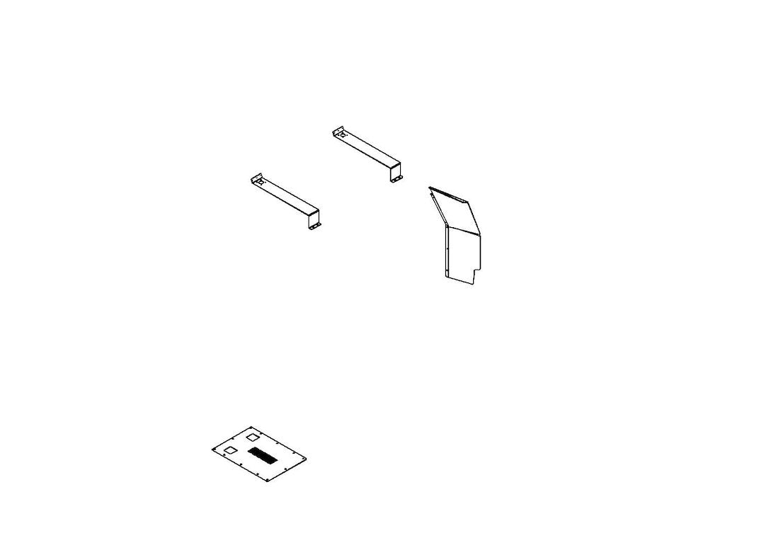 Havis P-MFK-14 Bulkhead Divider Mounting Hardware