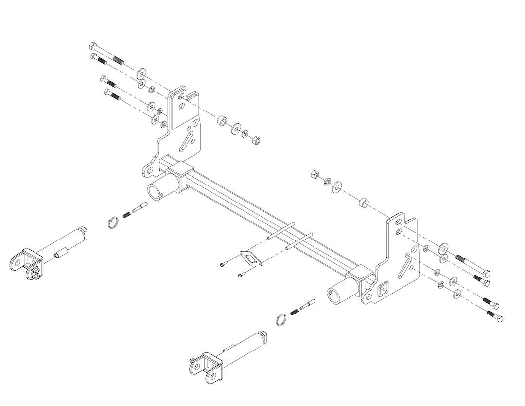 Roadmaster Made In USA Vehicle Baseplate 521454-5 - EZ Lock Mtg Bracket 70319