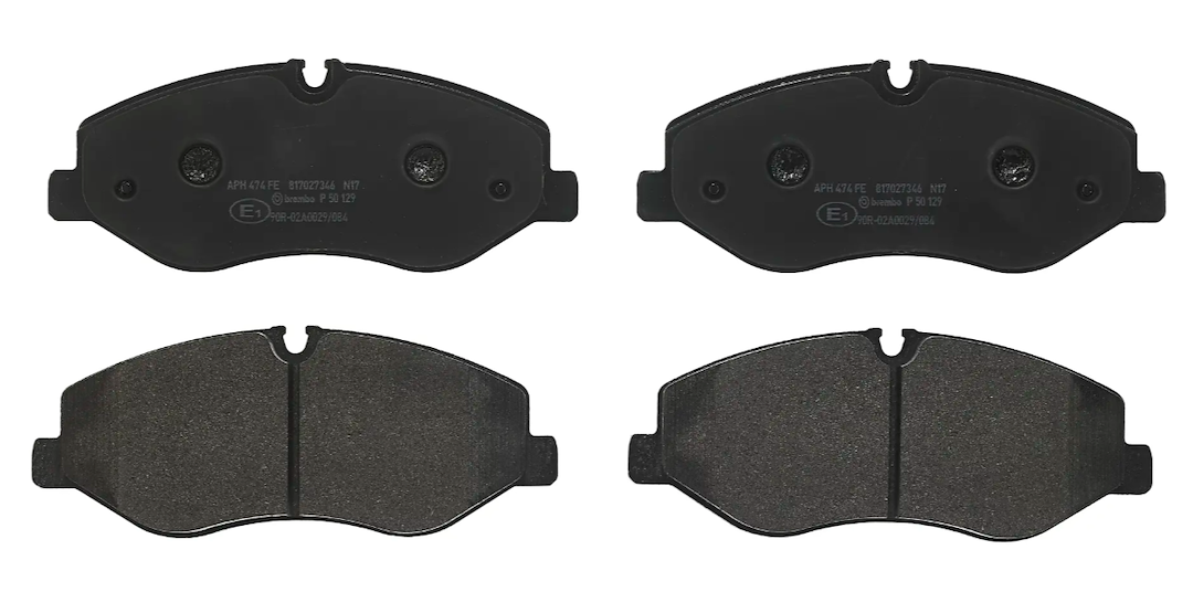 Brembo Premium Low-Met OE Equivalent Pad Brake Pad P50129