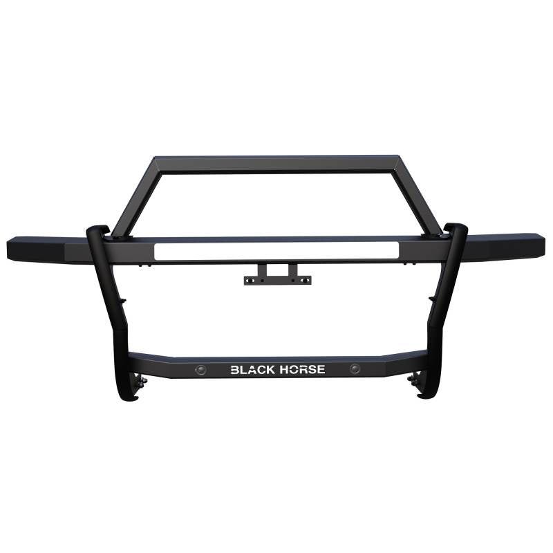 Black Horse Offers Patented Design Grille Guard RAG1R03 - Black Rambler