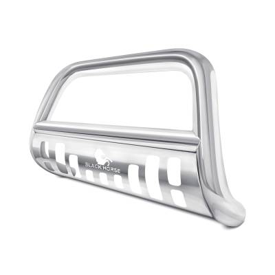 Black Horse Removable Skid Plate Bull Bar BBDG115-SP - Stainless Steel