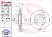Brembo 09999710C02 Brake Rotor