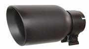 GO Rhino GRT21248FB - Black Exhst Tip 2.5 ID