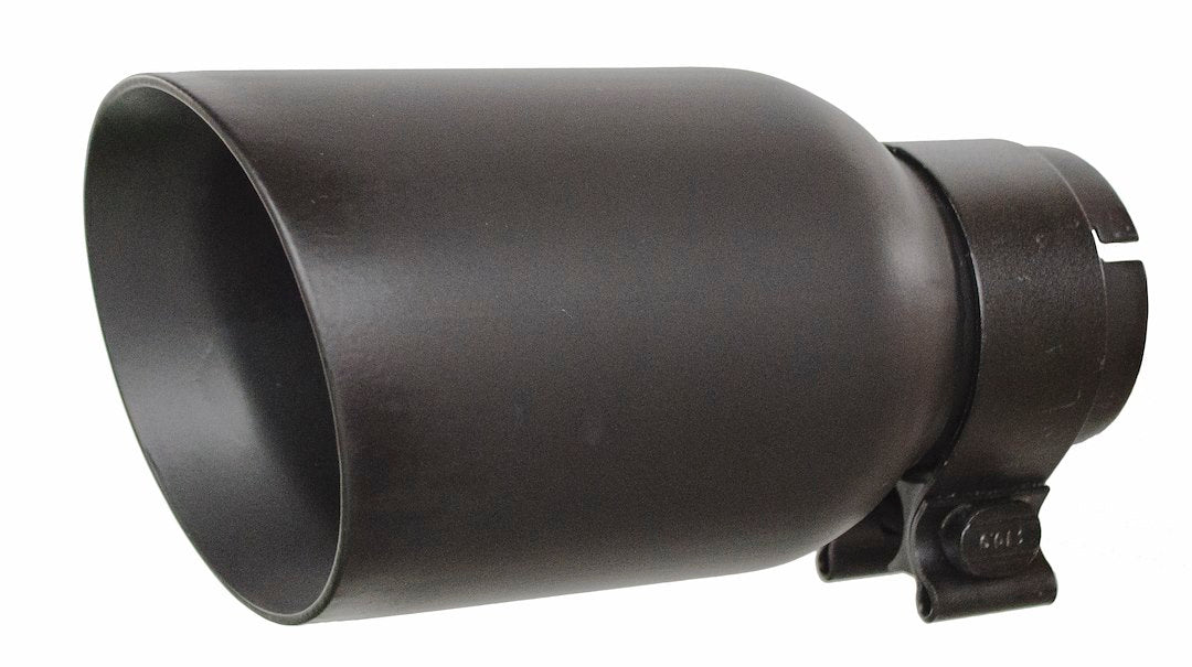 GO Rhino GRT21248FB - Black Exhst Tip 2.5 ID