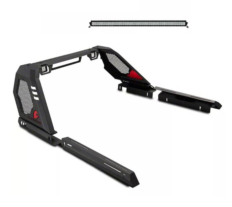 Black Horse Virb09B-KIT Truck Bed Bar