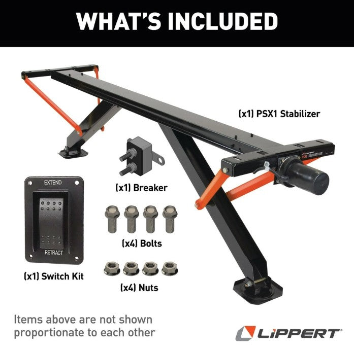 Lippert PSX1 Electric RV Power Stabilizer Jack System